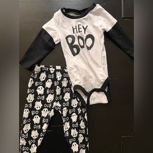 Baby Hey Boo Halloween Outfit